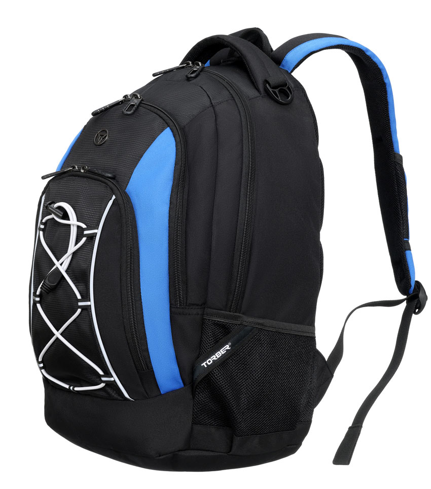 Рюкзак TORBER Rockit T2375B черно-синий