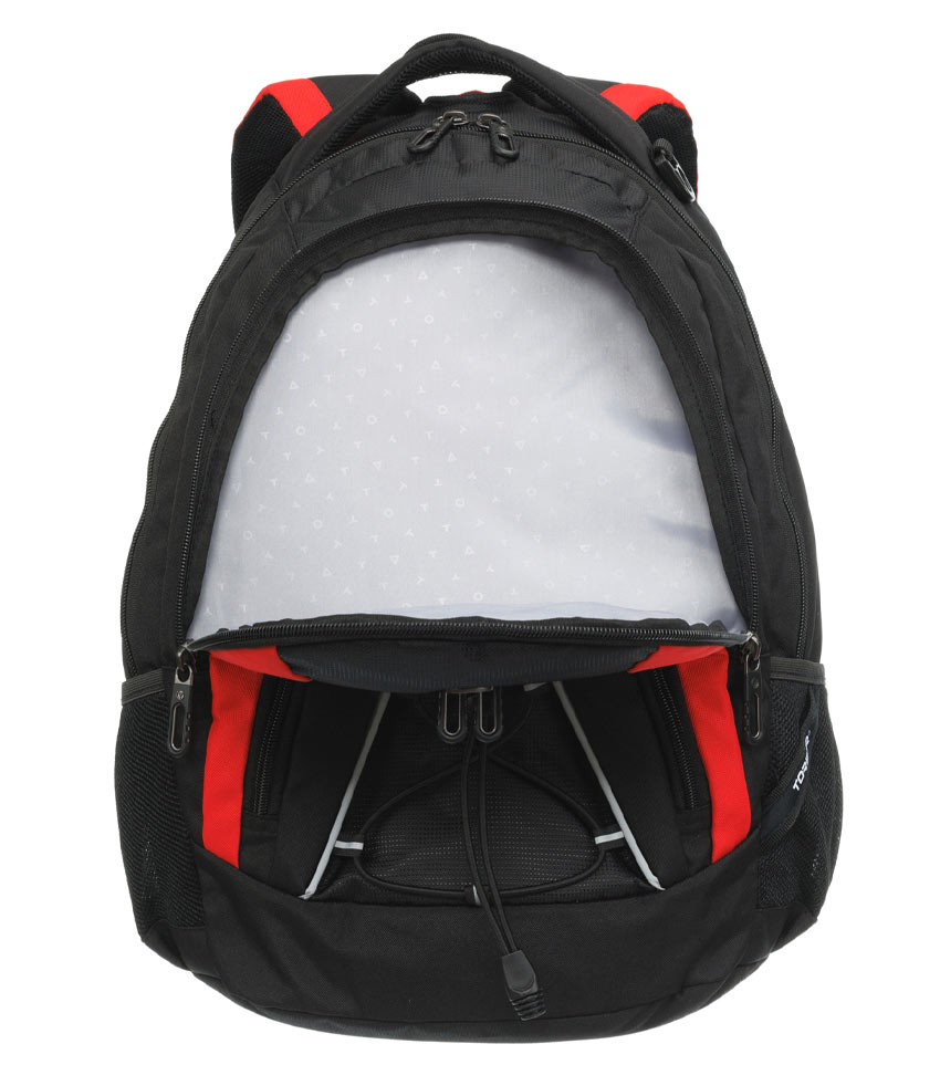 Рюкзак TORBER Rockit T2375B черно-красный