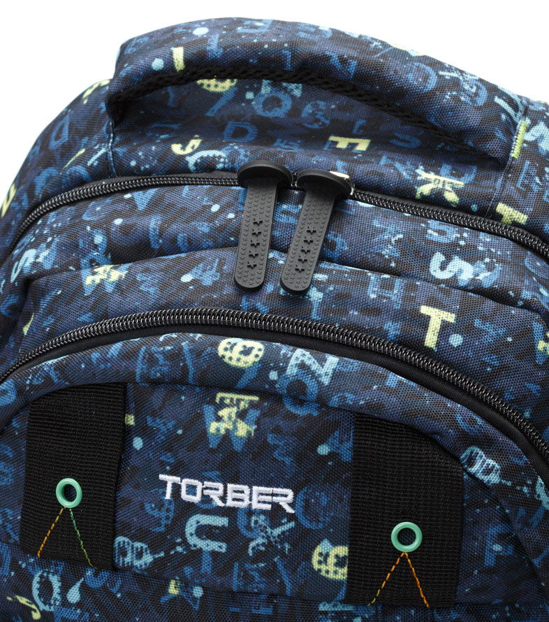 Рюкзак TORBER CLASS X T5220-NAV-BLU-P + Пенал