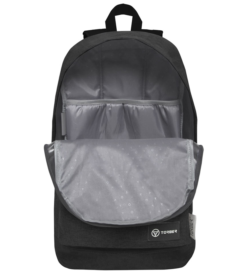 Городской рюкзак TORBER GRAFFI T8083-BLK