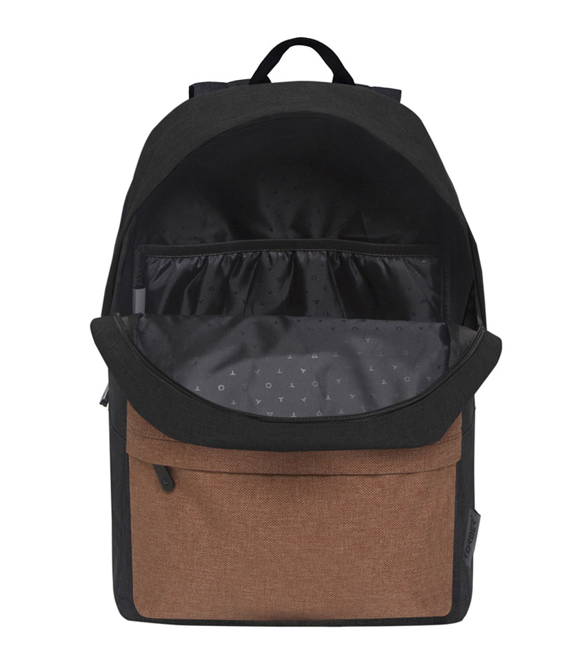 Городской рюкзак TORBER GRAFFI T8965-BLK-BRW