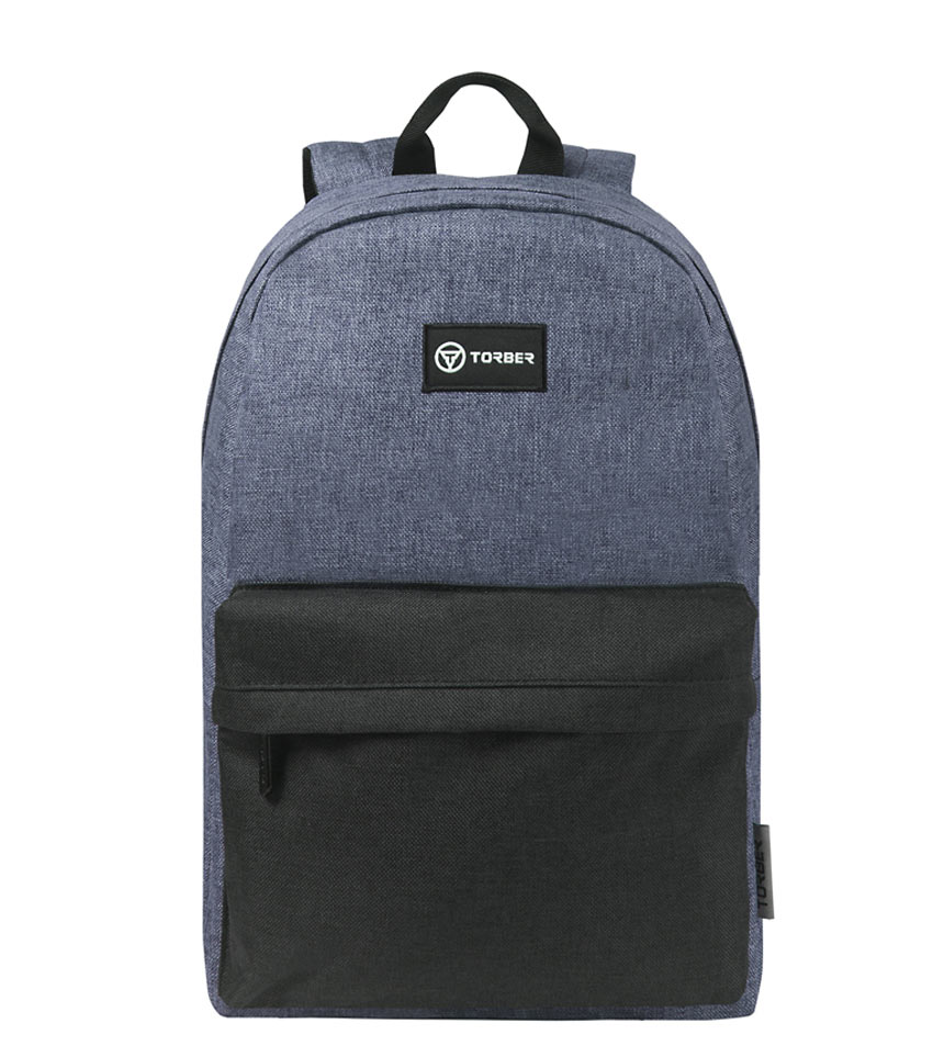 Городской рюкзак TORBER GRAFFI T8965-GRE-BLK