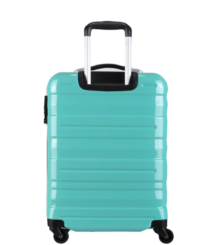 Малый чемодан спиннер Transworld 17192 green (54 см)