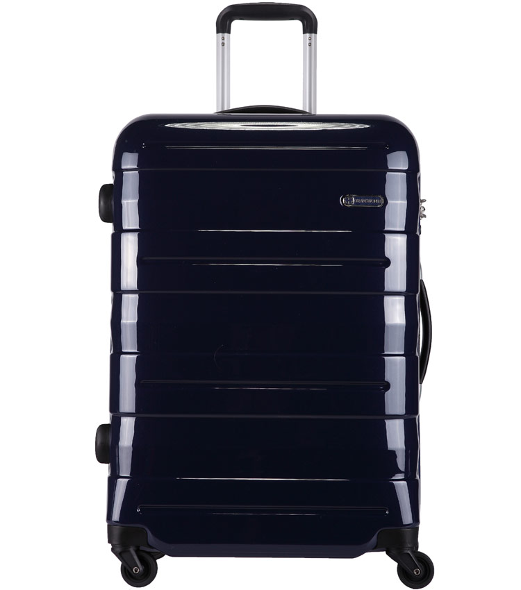 Большой чемодан спиннер Transworld 17192 night-blue (78 см)