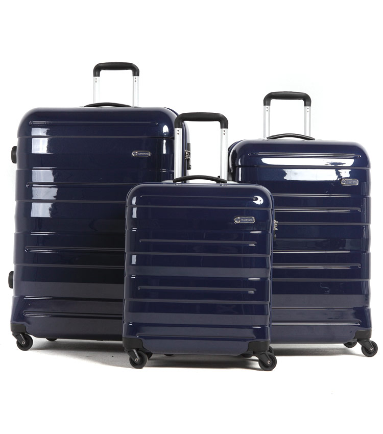 Средний чемодан спиннер Transworld 17192 pink (69 см)