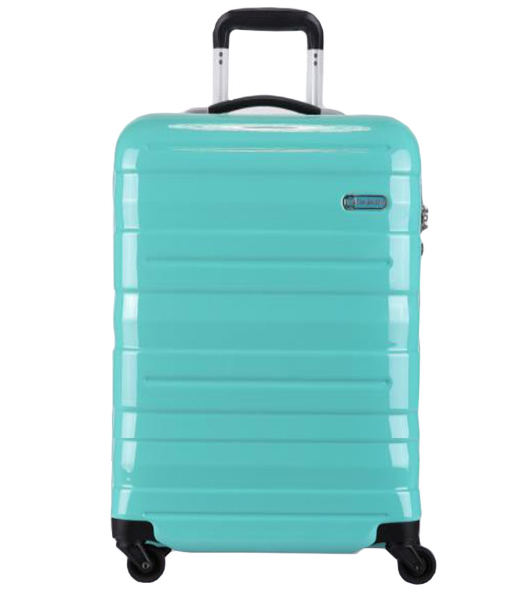 Большой чемодан спиннер Transworld 17192 green (78 см)