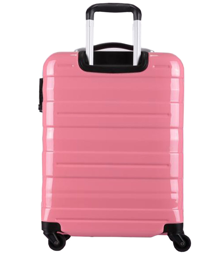 Большой чемодан спиннер Transworld 17192 pink (78 см)