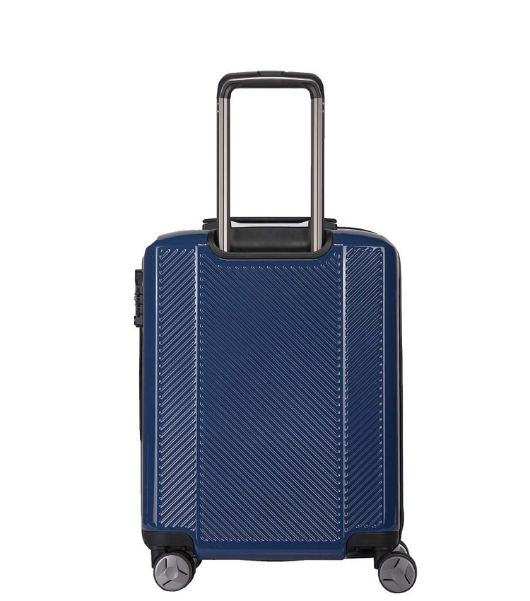 Малый чемодан спиннер Transworld 17230 blue (54 см)