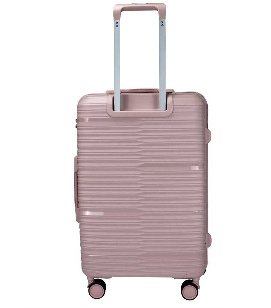 Большой чемодан PP Trovato 214 L (75 cm) - pink