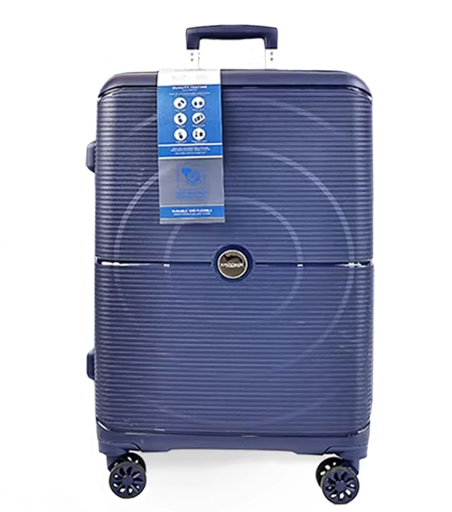 Большой чемодан PP Trovato 803 L (76 cm) - Blue