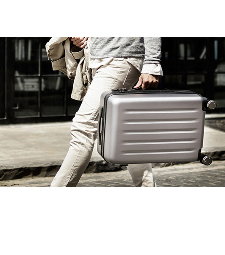Малый чемодан спиннер Xiaomi Mi Trolley 90 Points 20 grey