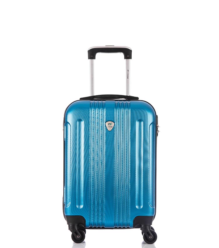 Малый чемодан спиннер Lcase Bangkok blue (55 см ~ручная кладь~)