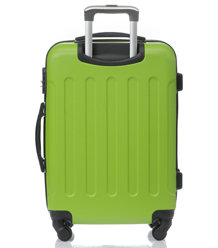 Малый чемодан спиннер Lcase Bangkok green (55 см ~ручная кладь~)