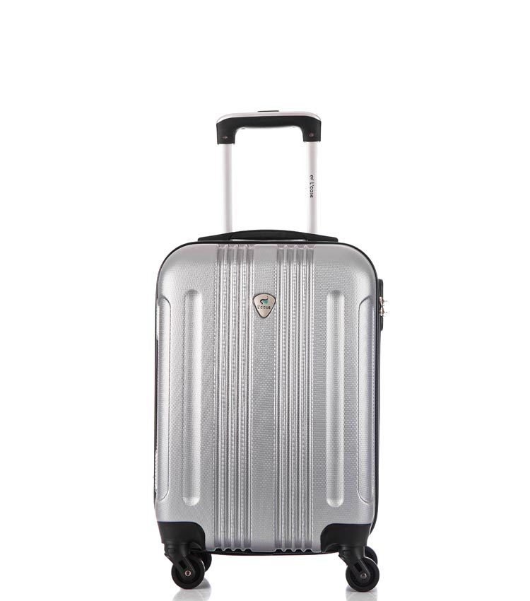 Малый чемодан спиннер Lcase Bangkok light-grey (55 см ~ручная кладь~)