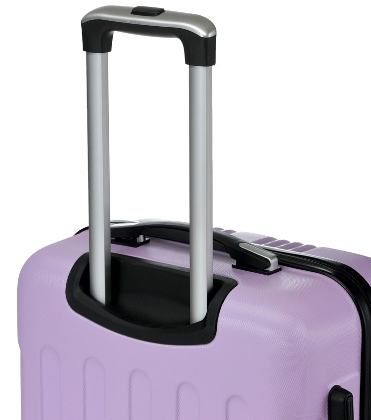 Средний чемодан спиннер Lcase Bangkok lilac (63 см)