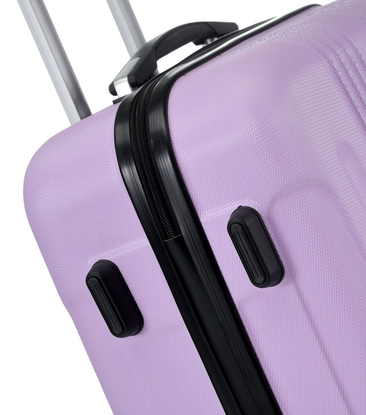Малый чемодан спиннер Lcase Bangkok lilac (55 см ~ручная кладь~)