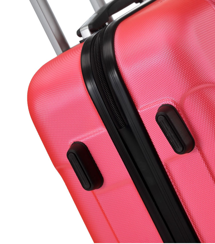 Большой чемодан спиннер Lcase Bangkok peach pink (72 см)