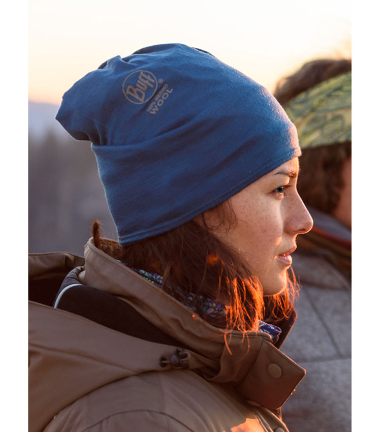 Шарф-труба Buff Wool Lightweight Merino Leaf-Forest-Night