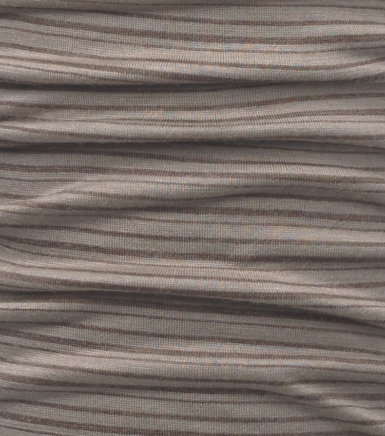 Шарф-труба Buff Wool Lightweight Merino SlimFit Walnut-Brown-Stripes
