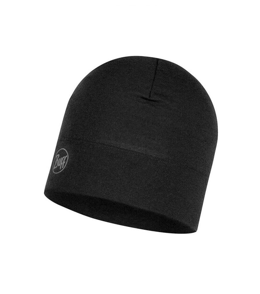 Шапка Buff Midweight Merino Wool Hat Solid Black