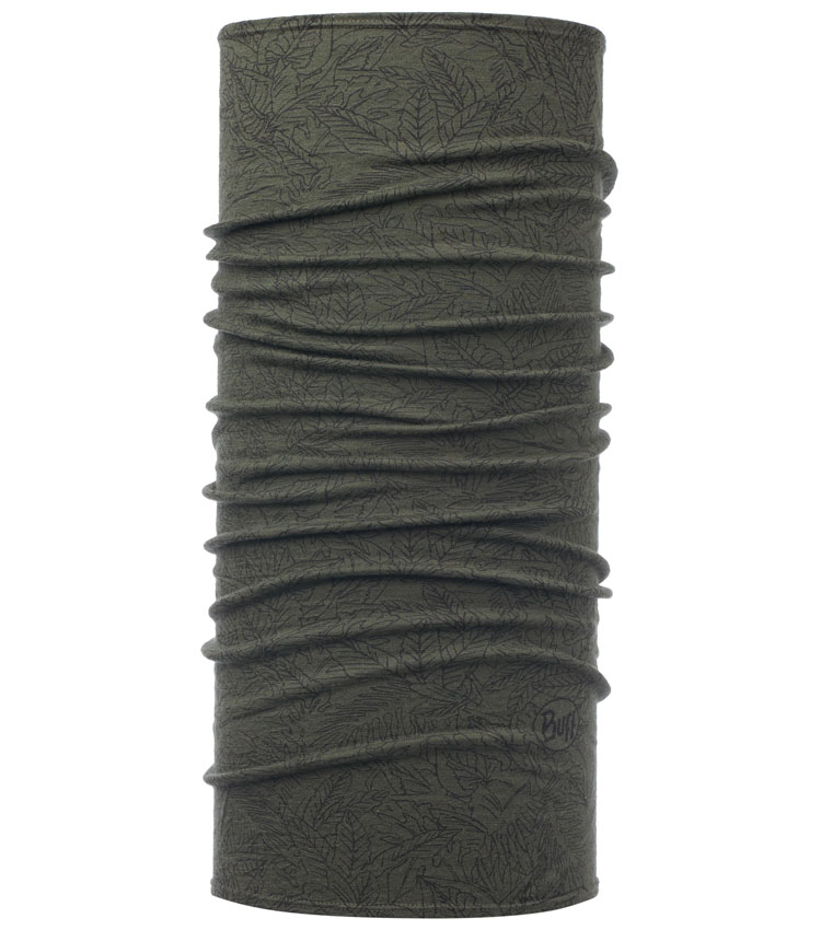 Шарф-труба Buff Wool Lightweight Merino Leaf-Forest-Night