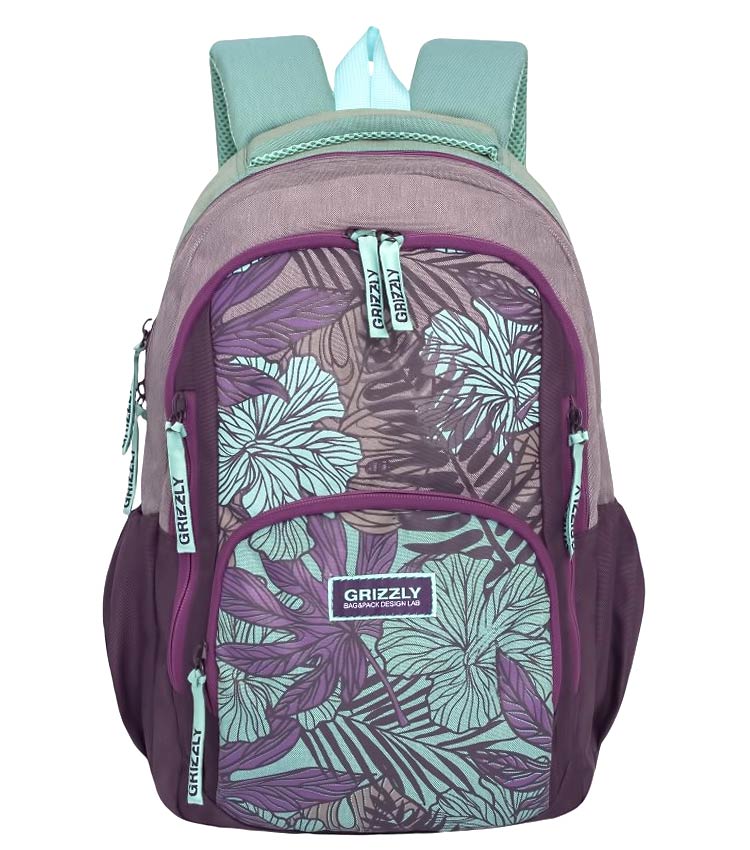 Рюкзак Grizzly RD-754-1 purple-mint