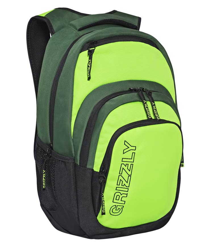 Рюкзак Grizzly RU-704-1 green-lime