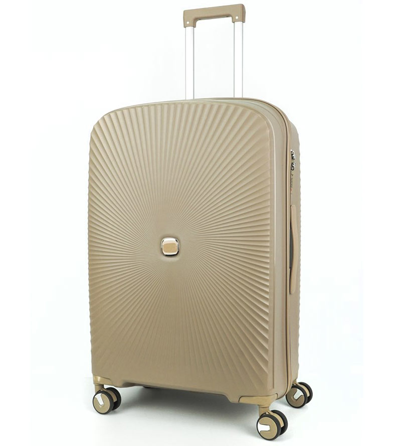 Большой чемодан Eurobags 89 Biege -L- (75 см)
