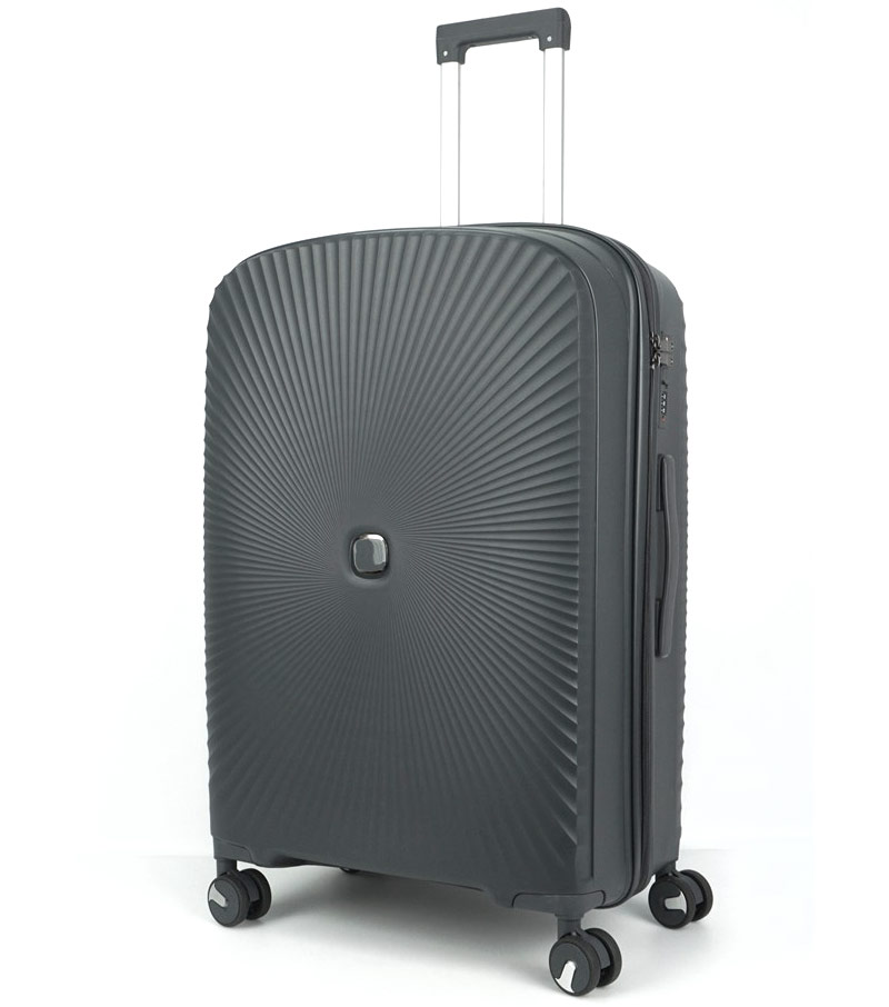 Большой чемодан Eurobags 89 Graphite -L- (75 см)