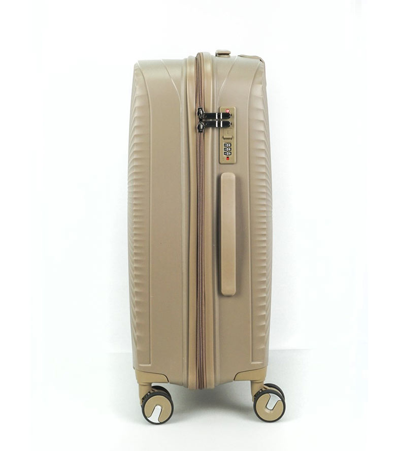 Средний чемодан Eurobags 89 biege -M- (65 см)