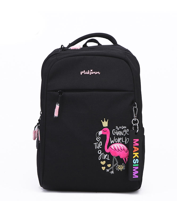 Школьный рюкзак для девочки Maksimm 130 flamingo