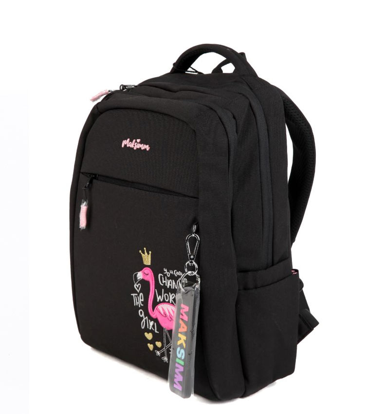 Школьный рюкзак для девочки Maksimm 130 flamingo