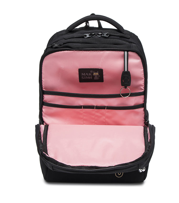 Школьный рюкзак для девочки Maksimm 130 flamingo