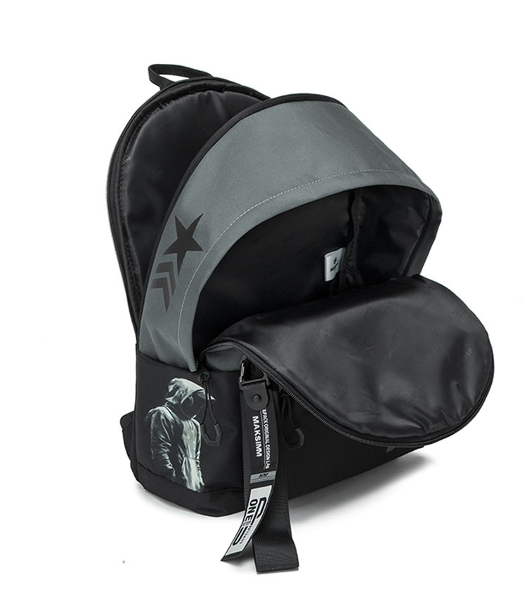 Рюкзак для мальчиков Maksimm E506 strong grey