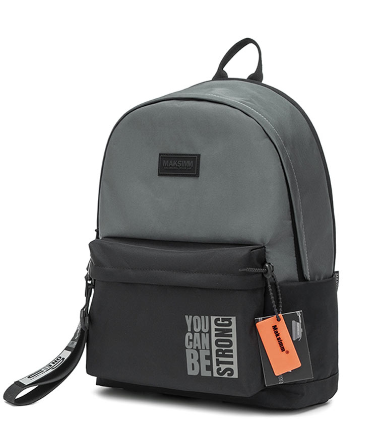 Рюкзак для мальчиков Maksimm E506 strong grey
