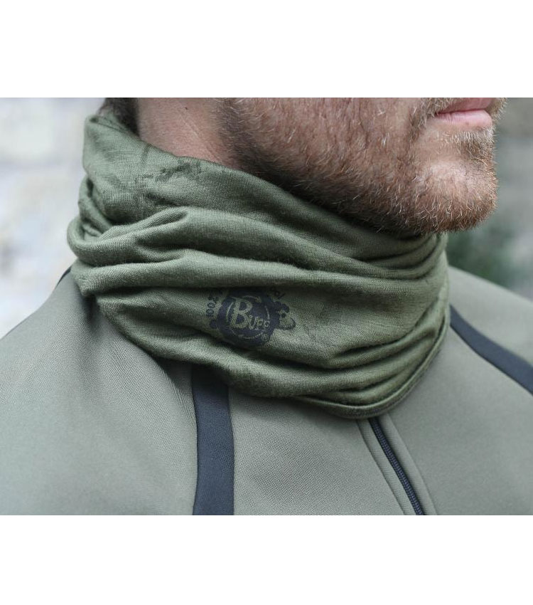 Шарф-труба Buff Wool Lightweight Merino solid black
