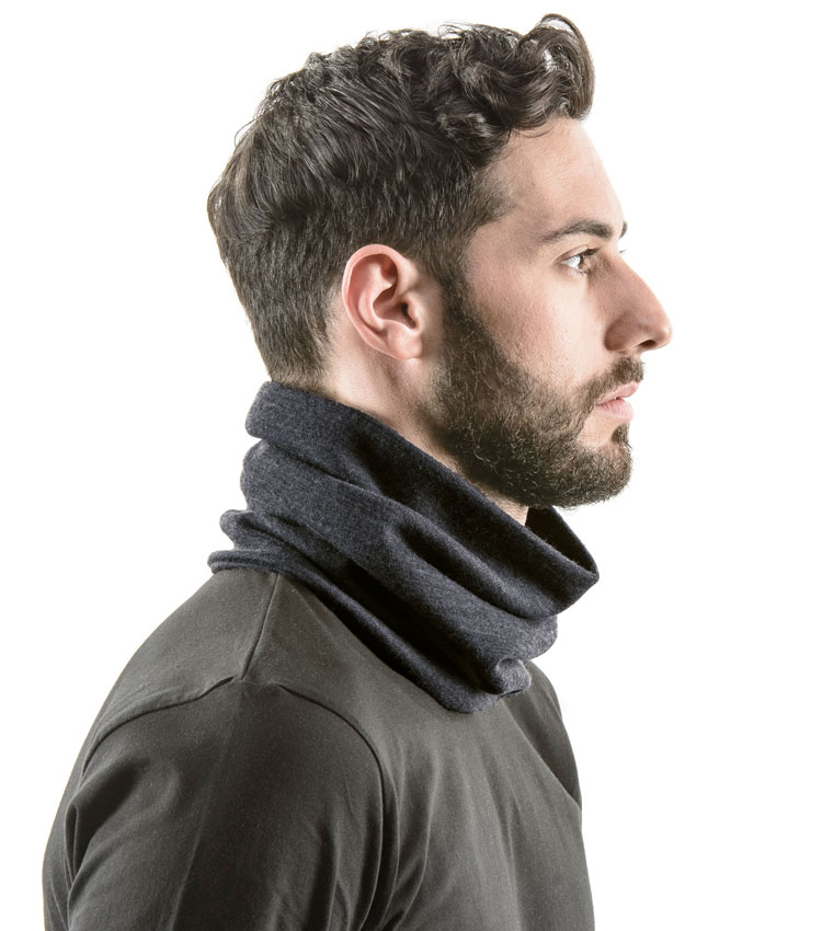 Шарф-труба Buff Wool Lightweight Merino solid black
