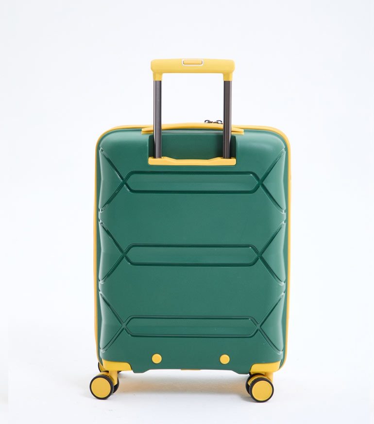Малый чемодан L-case Miami S (55 см) - green-yellow ~ручная кладь~