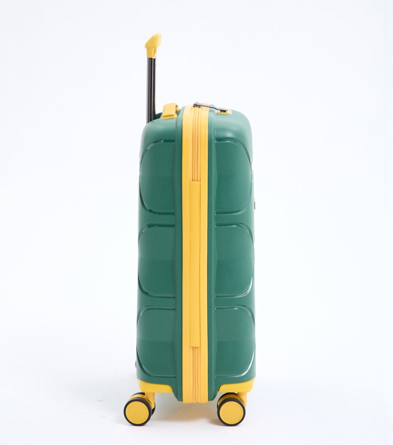 Малый чемодан L-case Miami S (55 см) - green-yellow ~ручная кладь~