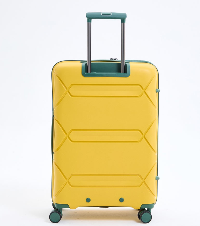 Средний чемодан L-case Miami M (67 cm) - yellow-green