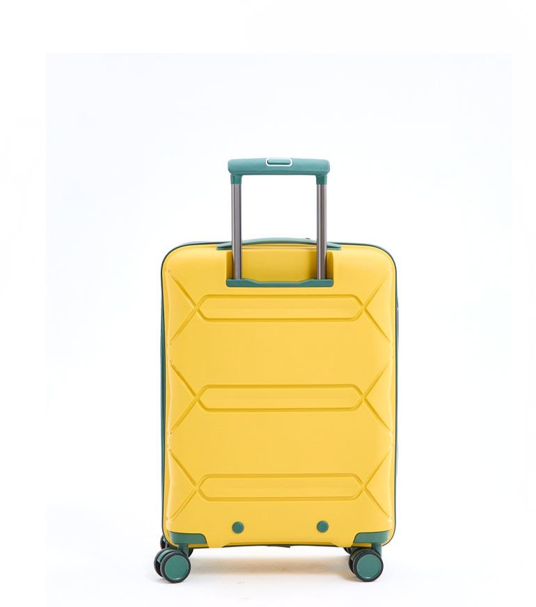 Малый чемодан L-case Miami S (55 см) - yellow-green ~ручная кладь~