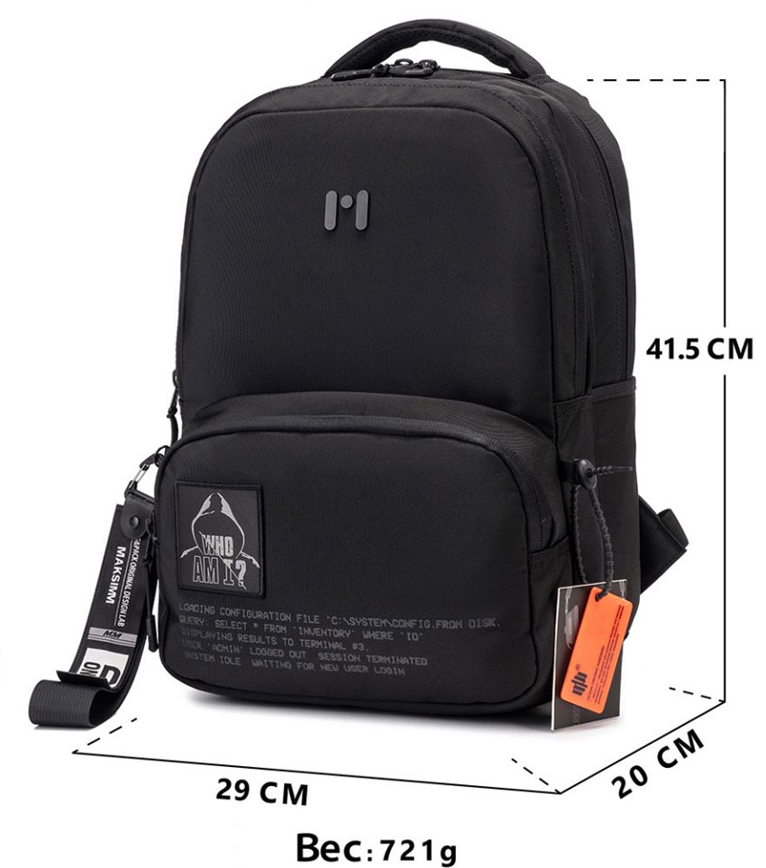Рюкзак для подростков MM E 715 Who Am I