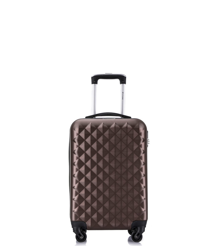 Малый чемодан спиннер L-case Phatthaya coffe (60 см)