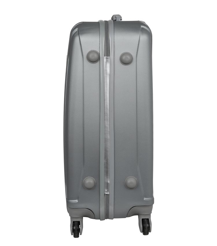 Малый чемодан-спиннер Polar 12032 grey (58 см)