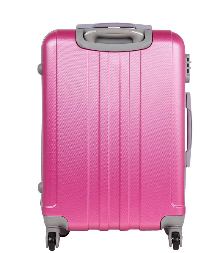 Малый чемодан-спиннер Polar 22016 pink 55 см ~ручная кладь~