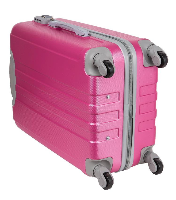 Большой чемодан-спиннер Polar 22016 pink 71 см 