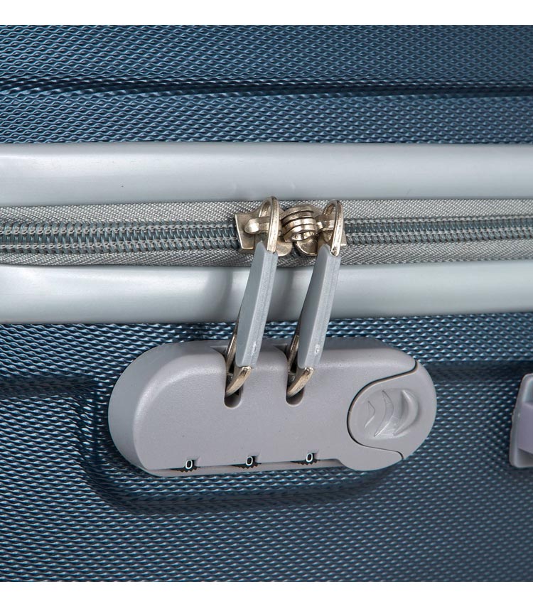 Большой чемодан-спиннер Polar 22031 dark-blue 73 см 
