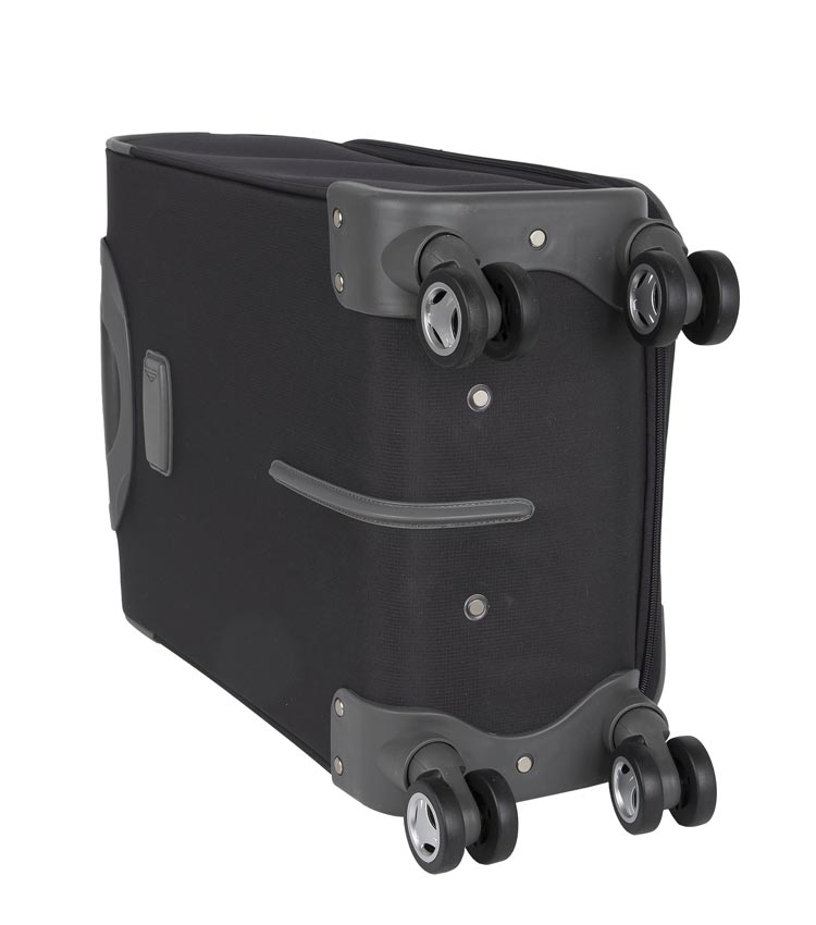 Малый чемодан-спиннер Polar 4102 black (48 см) ~ручная кладь~