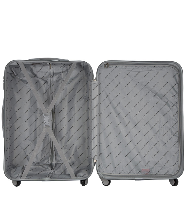 Малый чемодан-спиннер Polar 12059 blue (61 см) 