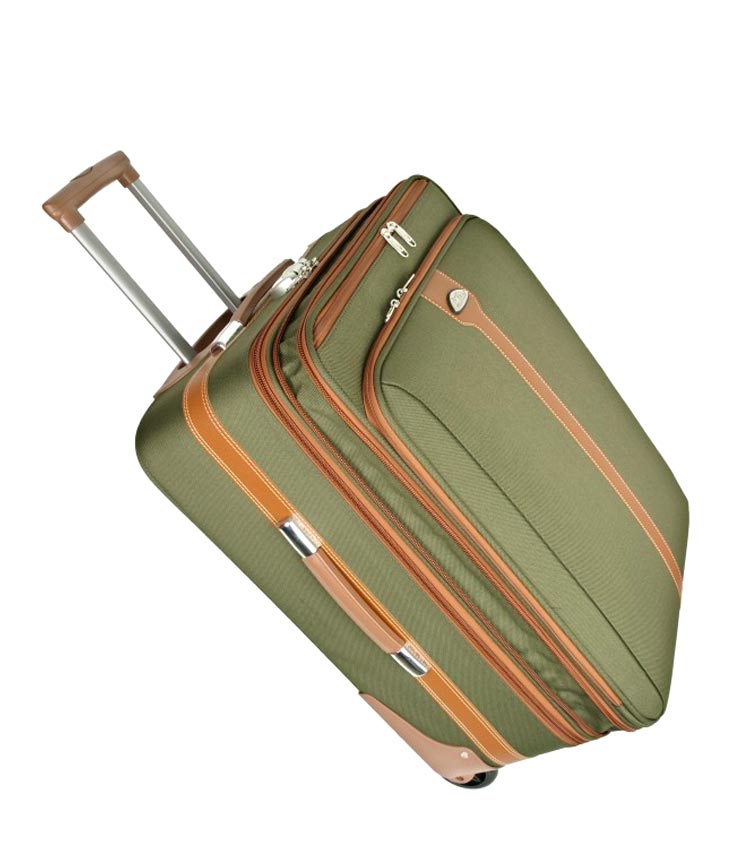 Малый чемодан Polar 8887 green (55 см)